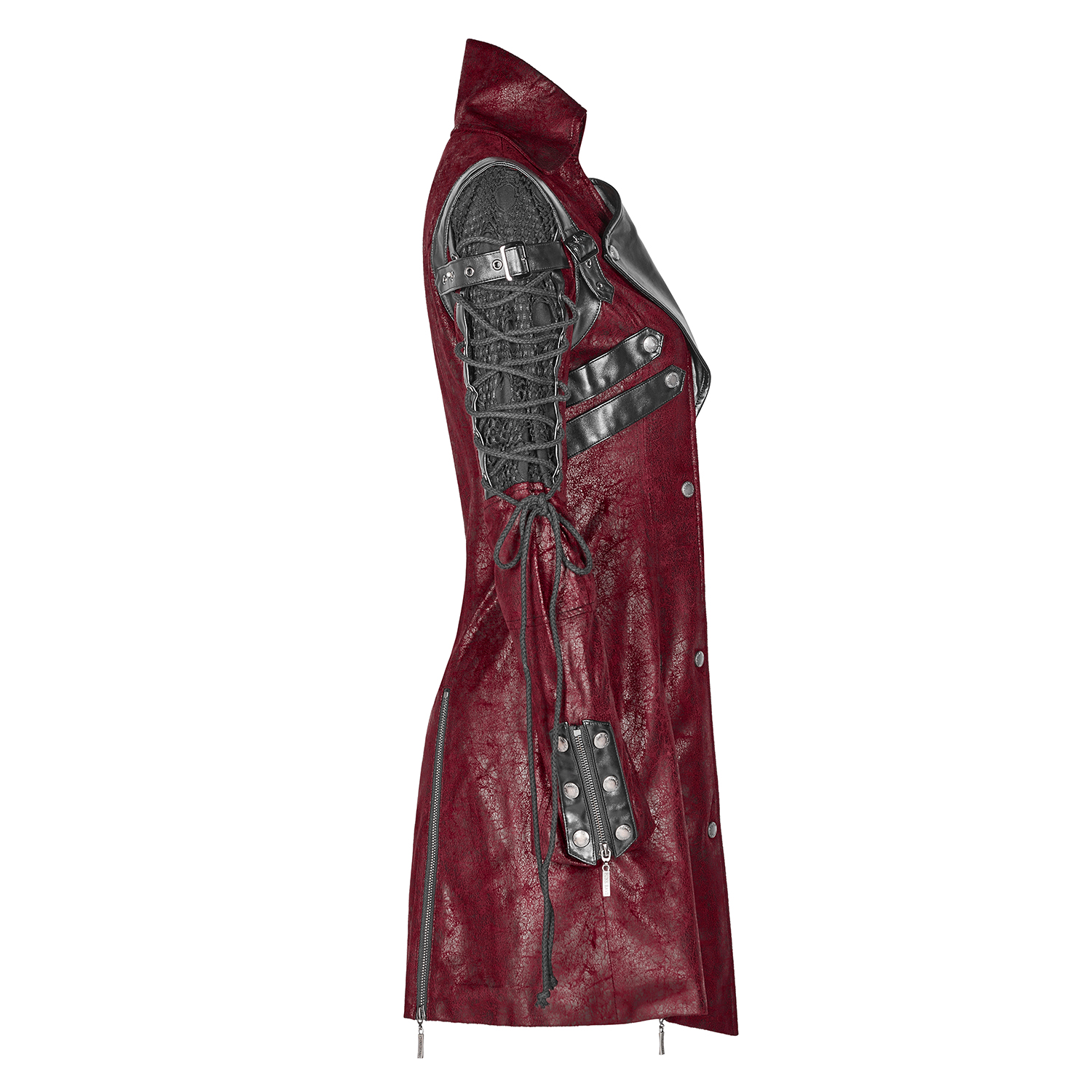 PUNKRAVE Faux Leather Coat - Women - Image 6