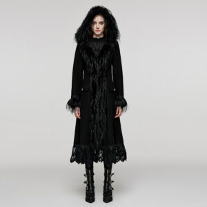 Goth Gorgeous Faux Cashmere Coat
