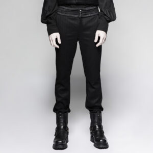 Gentleman Steampunk Striped Trousers