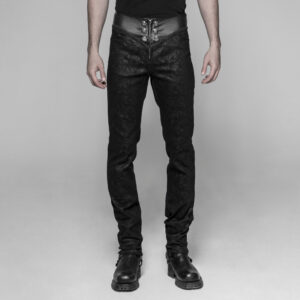 Stereoscopic Patterned Gothic Trousers 