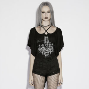 Punk Low Waist Symmetrical Zipper Shorts