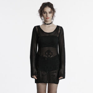 Punk Skull Knit Dress
