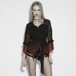 Goth Loose Sun Protection Shirt