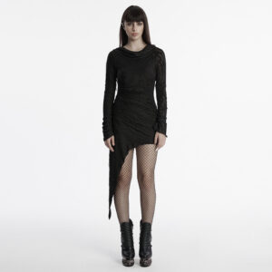 Punk Hooded Dress