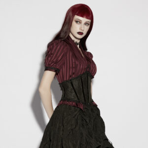 Black Perspective Gothic Corset
