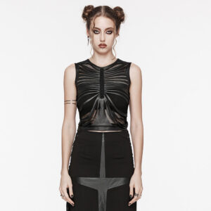 Punk Mesh Tank Top