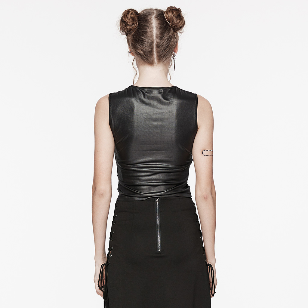 Punk Mesh Tank Top - Image 3