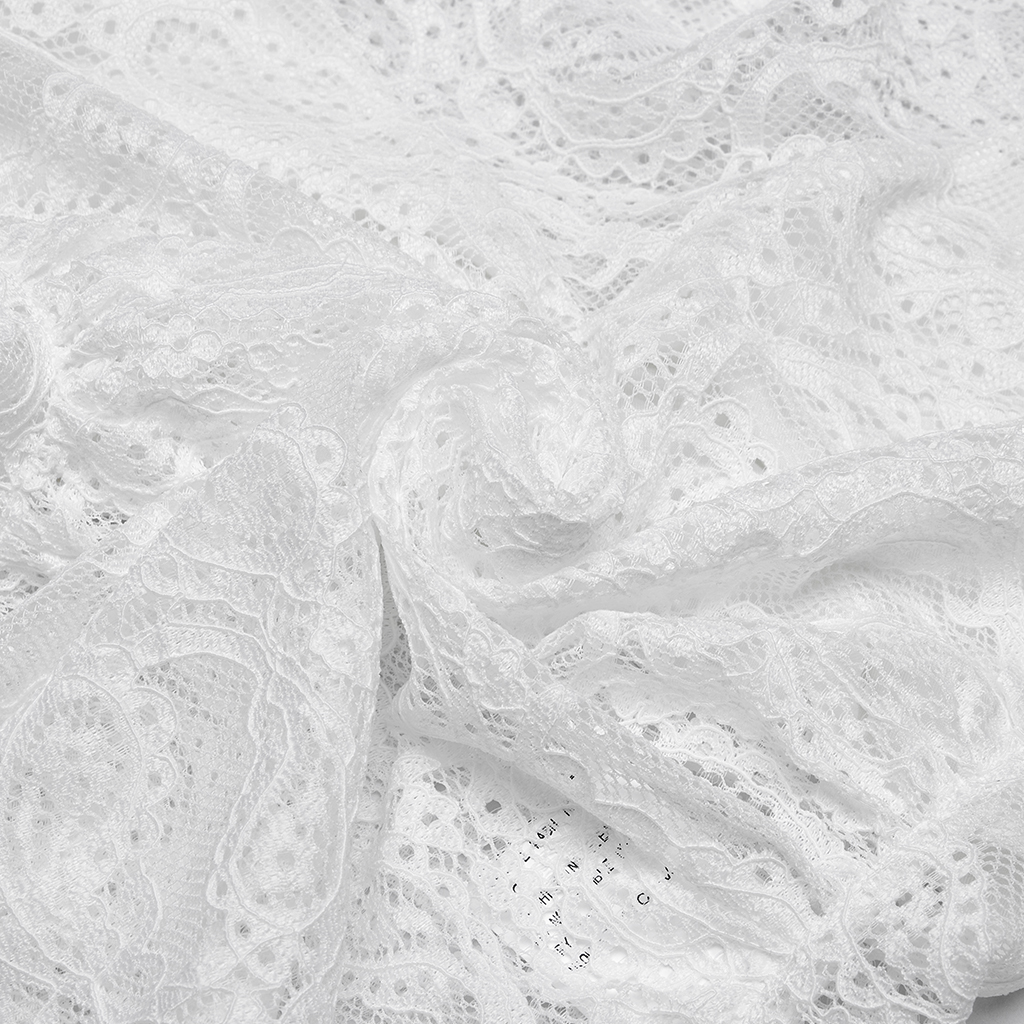 Gothic Lace White Shirt - Image 7