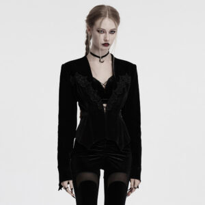 Goth Bat Hem Jacket