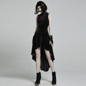 Gothic Sexy Retro Dress - Black