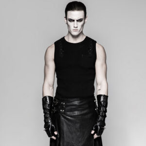 Punk ''Bound Shouting" Long Gloves
