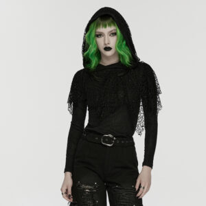 Hooded Wasteland Punk T-Shirt