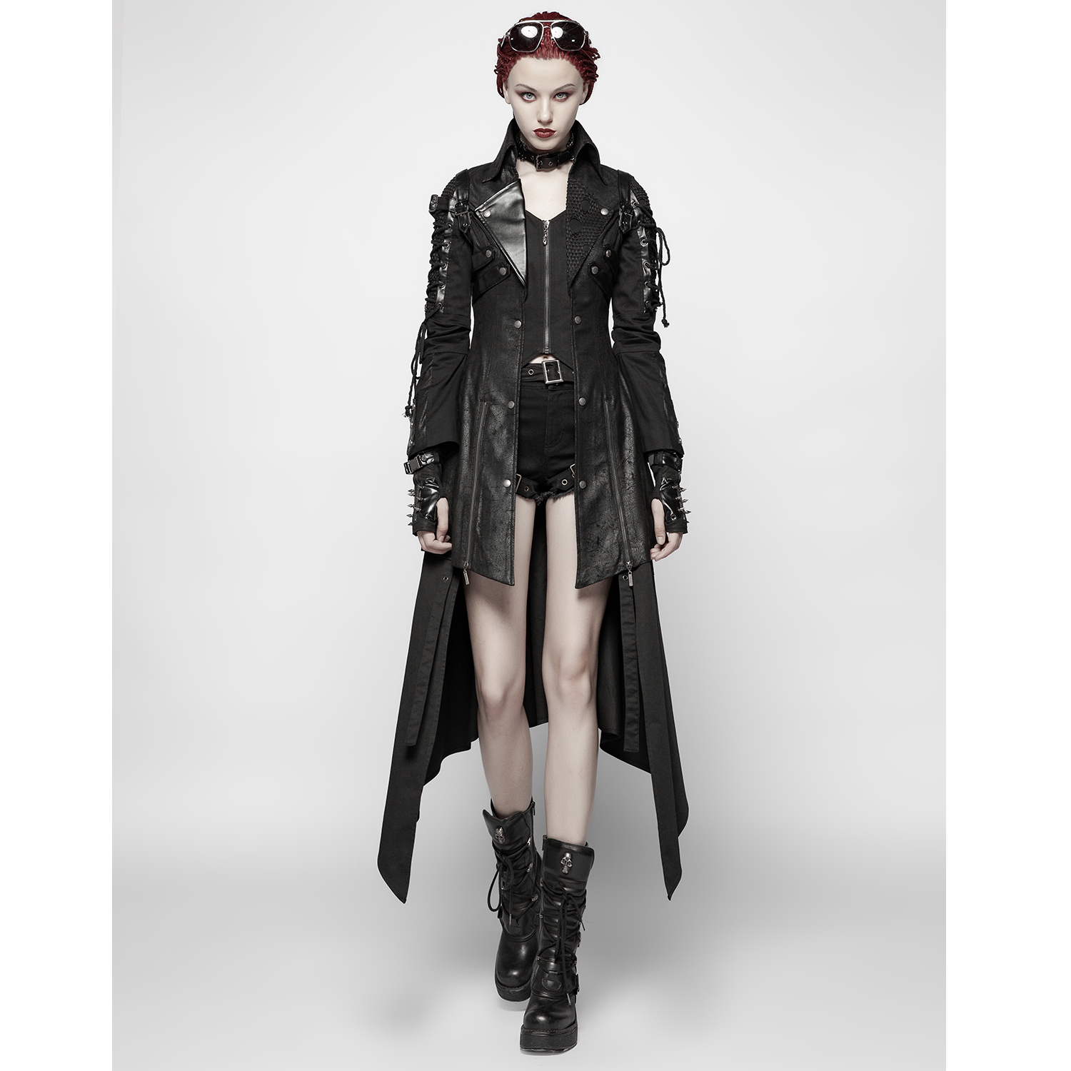 PUNKRAVE Faux Leather Coat - Women - Image 4