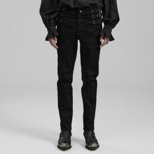 Punk Slim Fit Men's Jeans
