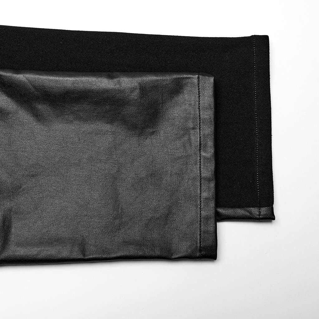 PUNK RAVE Slim Fit Punk Gloomy Trousers - Image 6