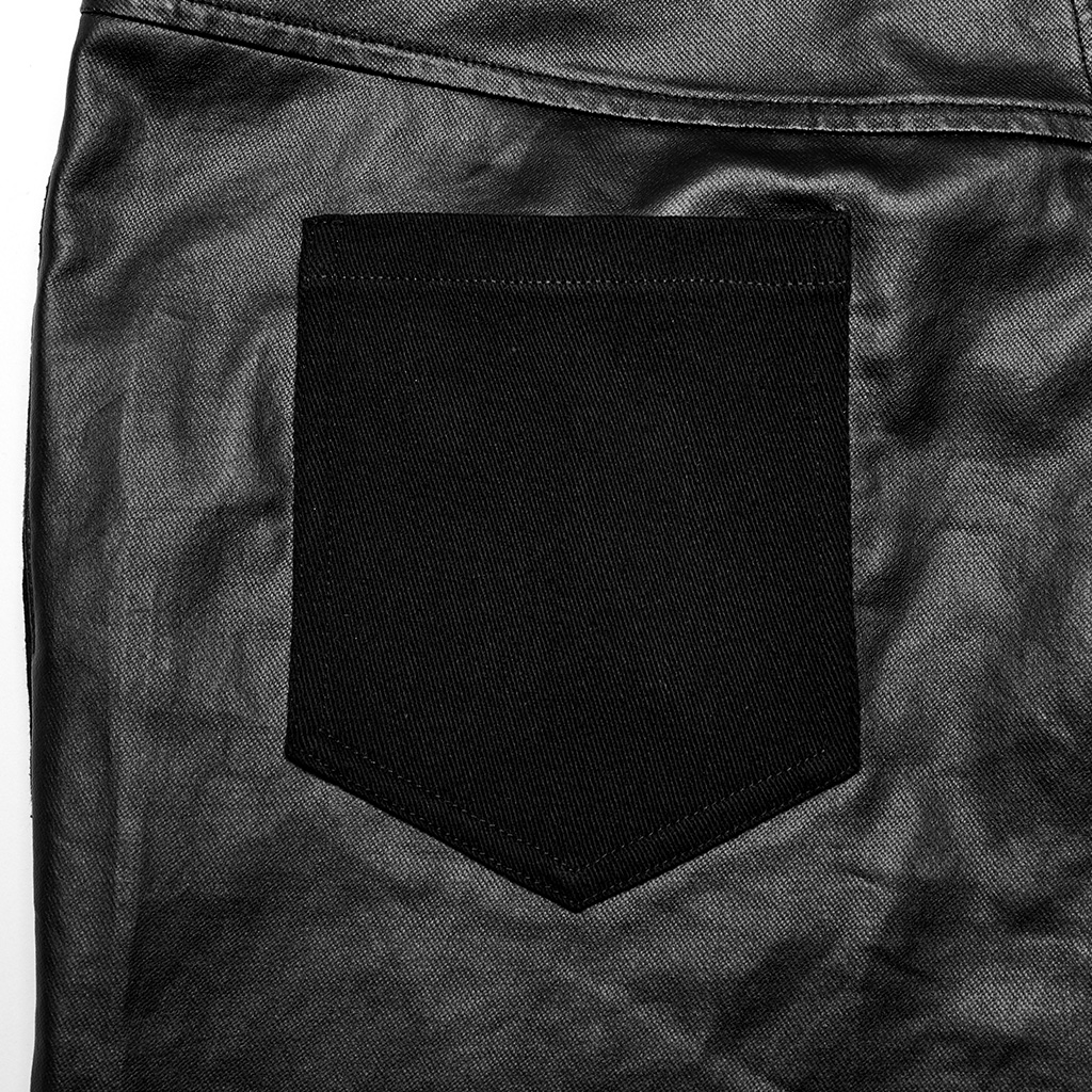 PUNK RAVE Slim Fit Punk Gloomy Trousers - Image 7