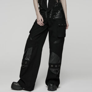 Low-Waist Wide-Leg Pants