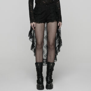Goth Lace Skort