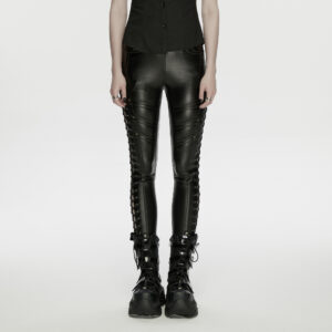 Punk Drawstrings Leggings
