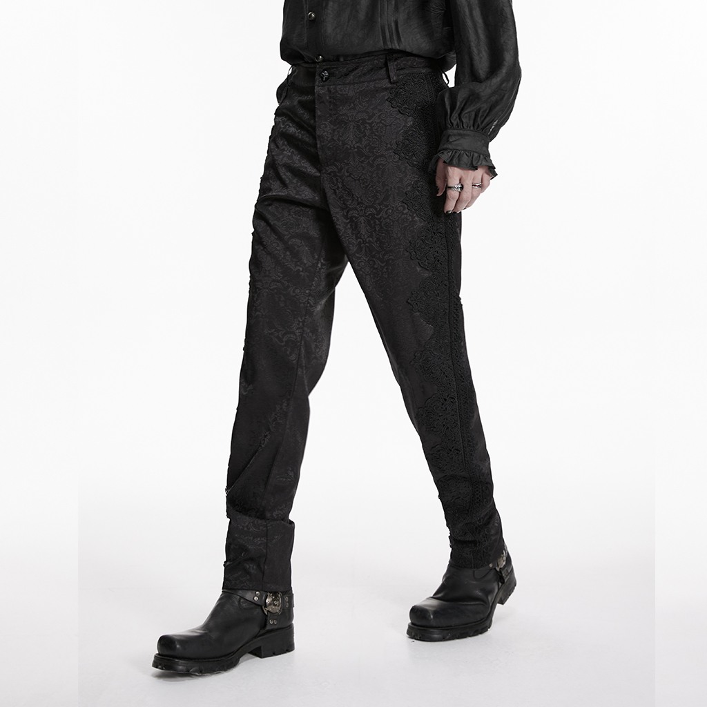 Goth Dark Pattern Pants - Image 3