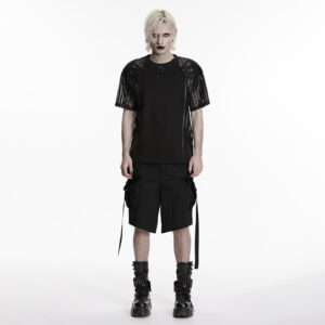 Black Cargo Shorts
