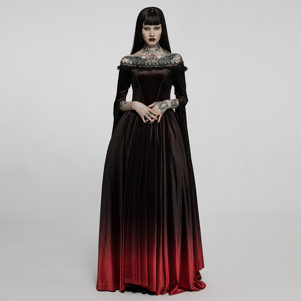 Gothic Gradient Gown