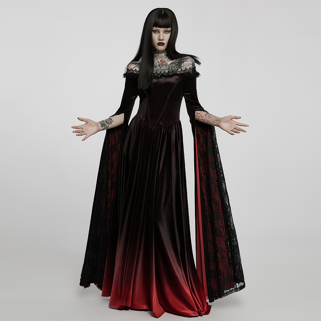 Gothic Gradient Gown - Image 4