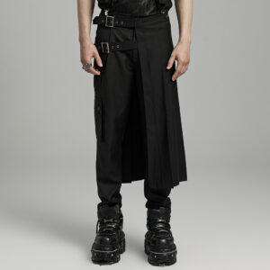 Punk Rave Adjustable Waist Punk Asymmetrical Skirt