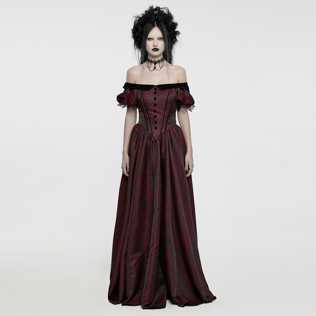 Jacquard Formal Dress - Image 11