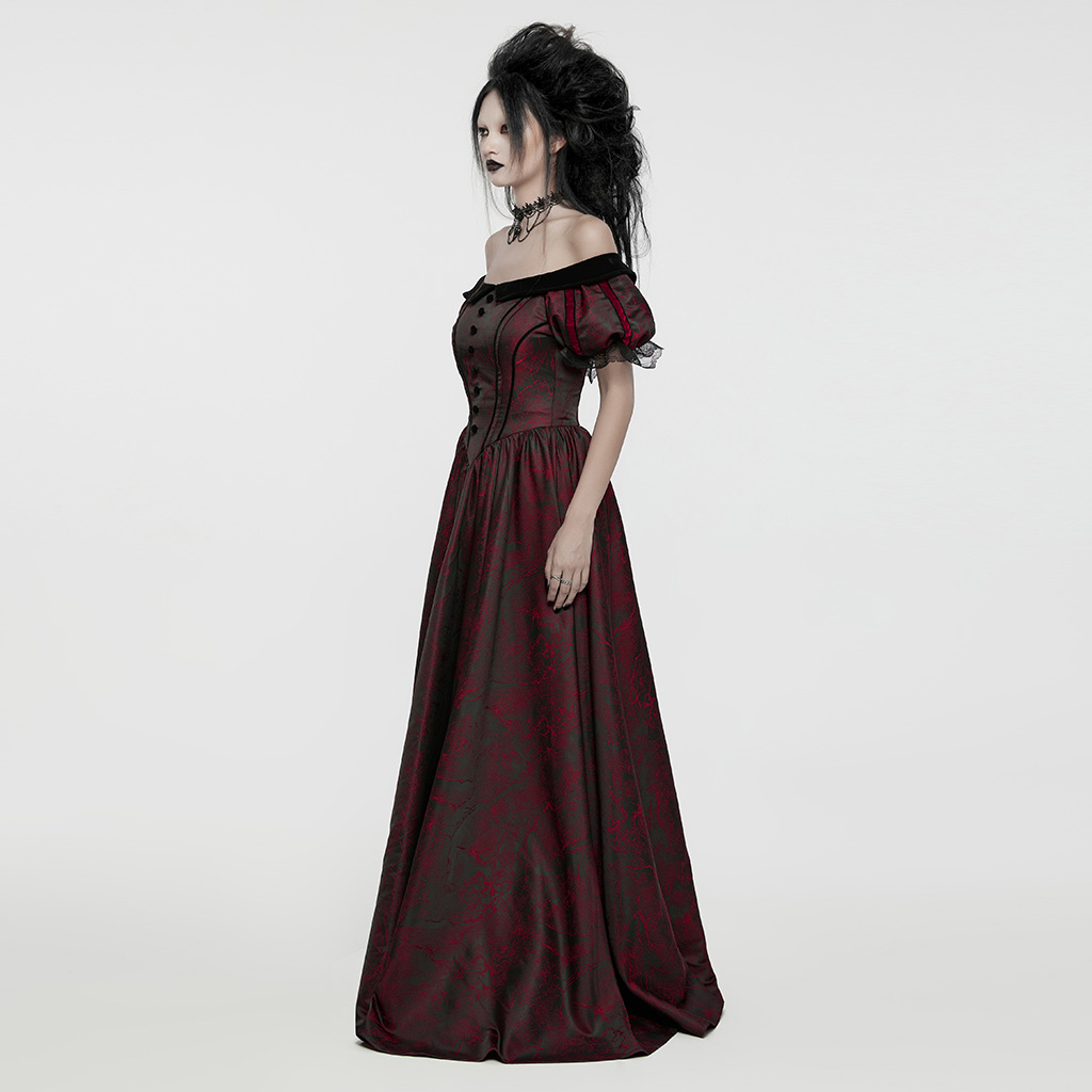 Jacquard Formal Dress - Image 12
