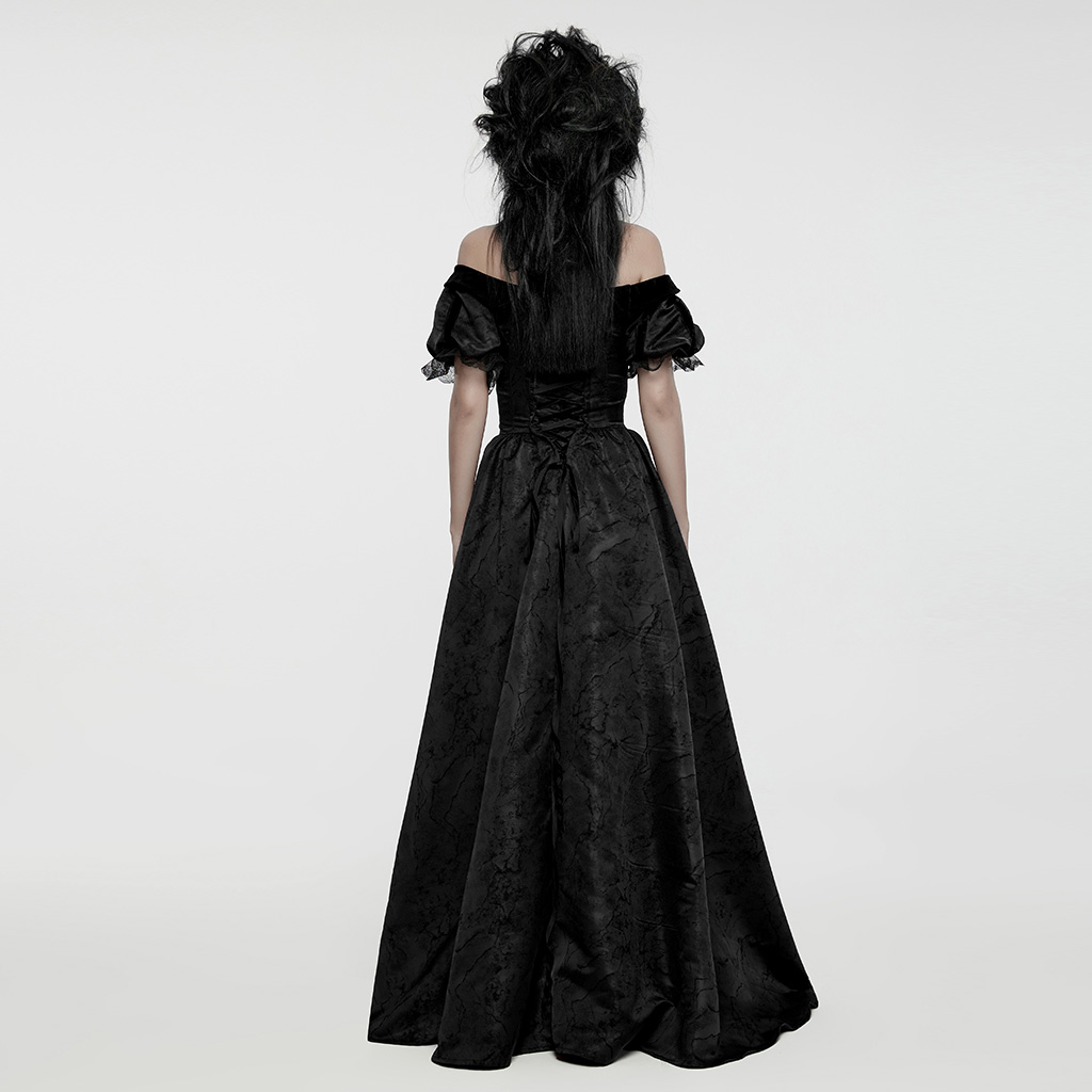 Jacquard Formal Dress - Image 3