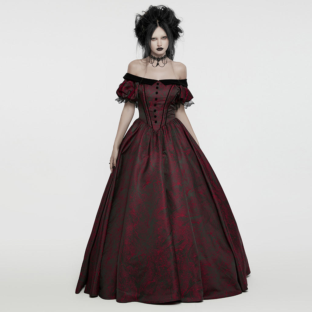 Jacquard Formal Dress - Image 14
