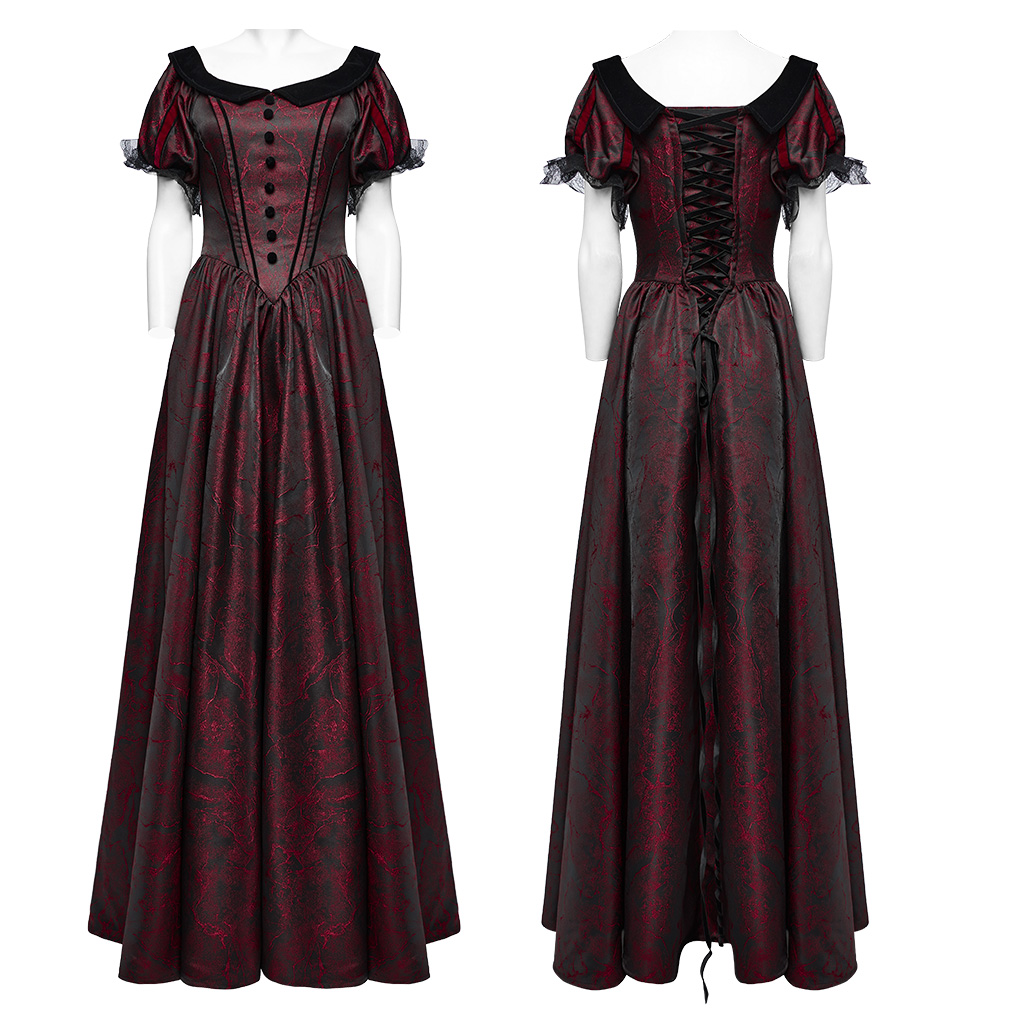 Jacquard Formal Dress - Image 15