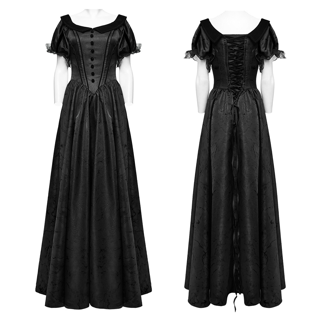 Jacquard Formal Dress - Image 5