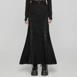 Perforated Mesh Decadent Skirt