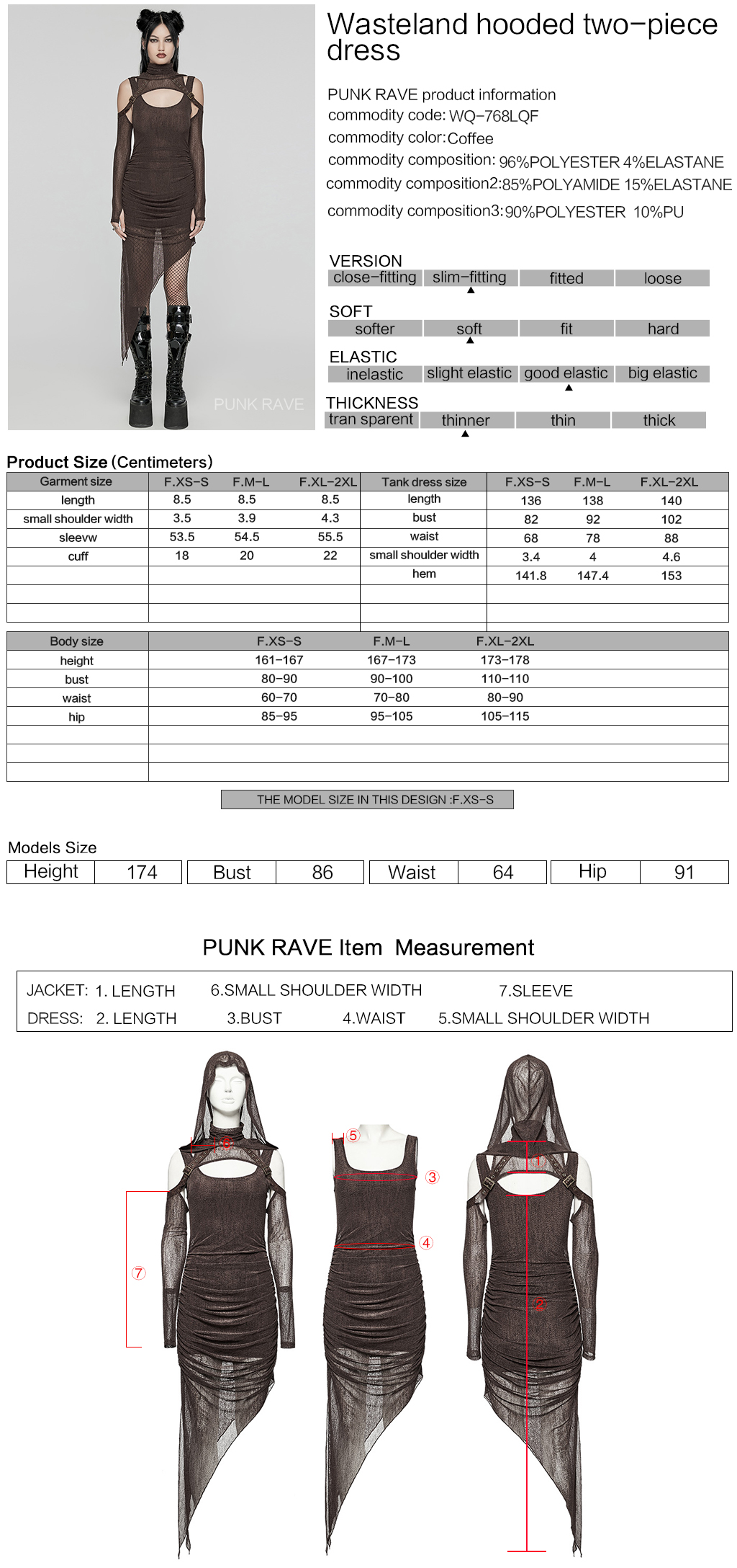 Hooded Two-Piece Dress - Image 20