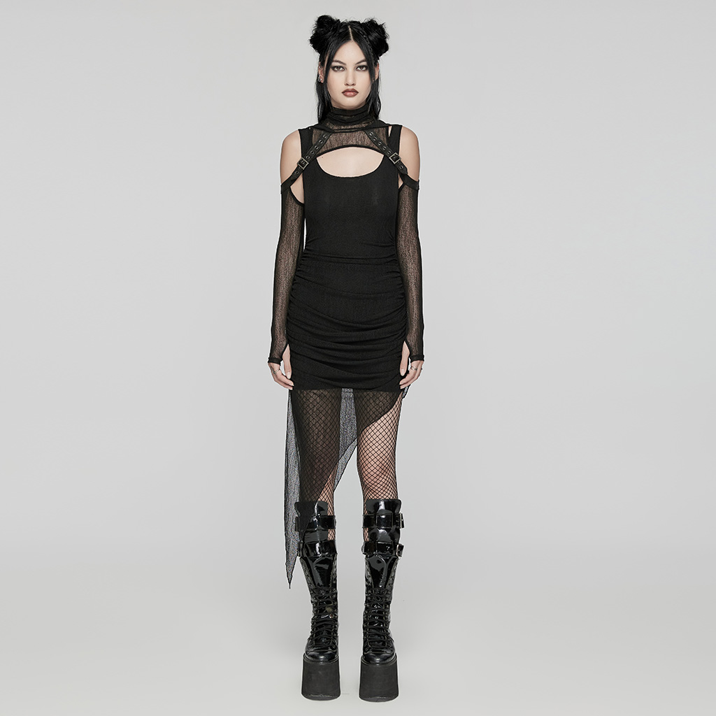 Hooded Two-Piece Dress