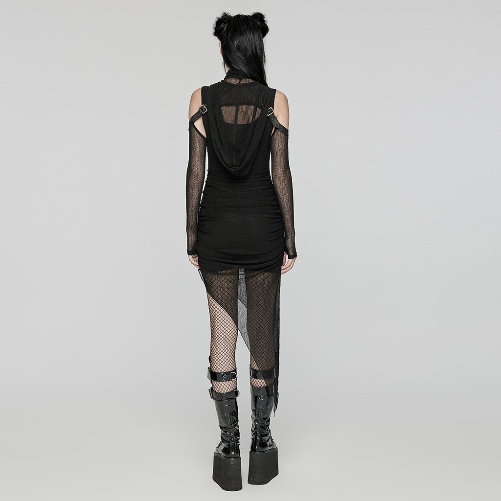 Hooded Two-Piece Dress - Image 3