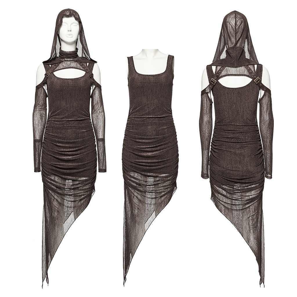 Hooded Two-Piece Dress - Image 15