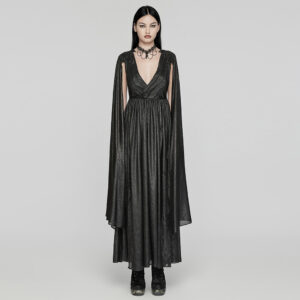 Goth V-Neck Dress