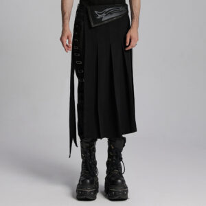 Punk Men's Half Skirt