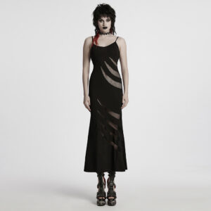 Punk Strap Slip Dress