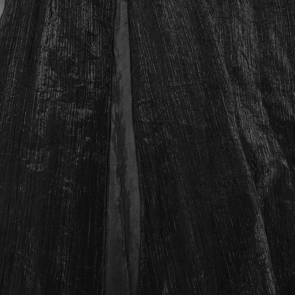 Gothic Goddess Chiffon Long Skirt - Image 6