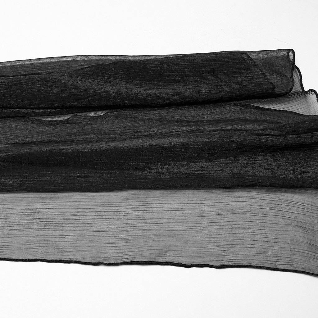 Gothic Goddess Chiffon Long Skirt - Image 7