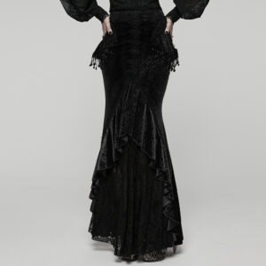 Goth Gorgeous Fishtail Skirt