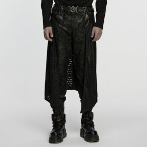 Punk Tattered Knitted Kilt