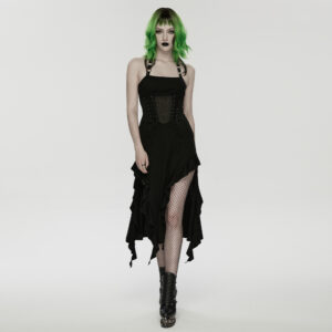 Punk Halter Neck Dress