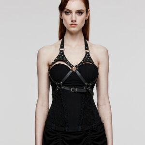 PU Leather Punk Harness