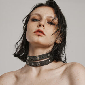 Punk Rivet Choker
