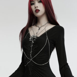 Gothic Rose Necklace